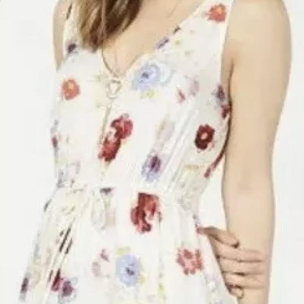 Lucky Brand Floral Maxi Dress Large.